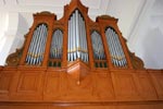 Interieur, Orgel vervaardigd door Vegter en in 1975 gerestaureerd